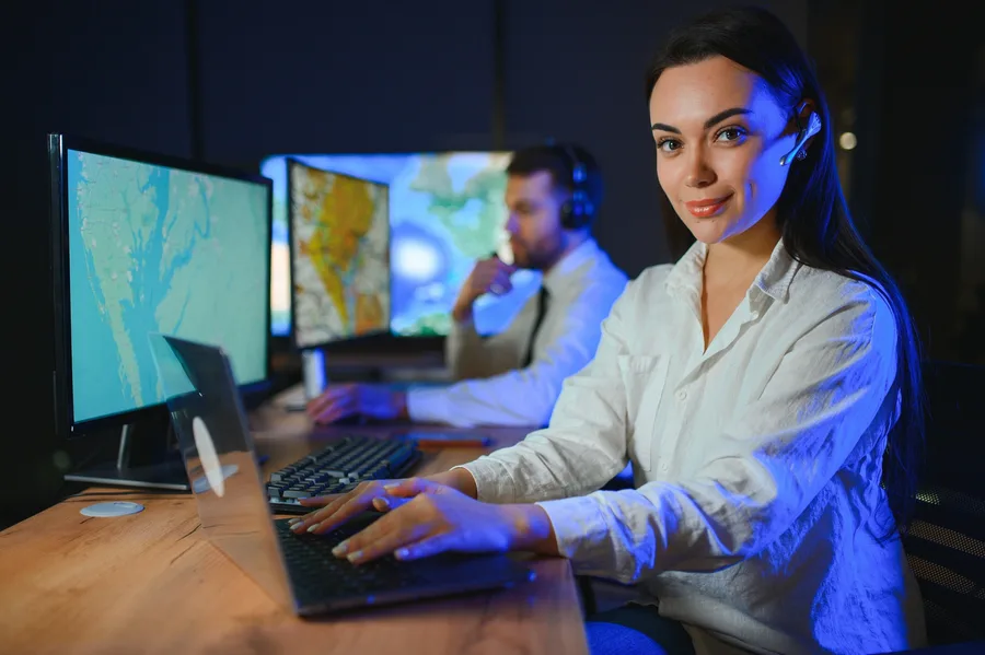 Dispatching support center for logistics and delivery navigation